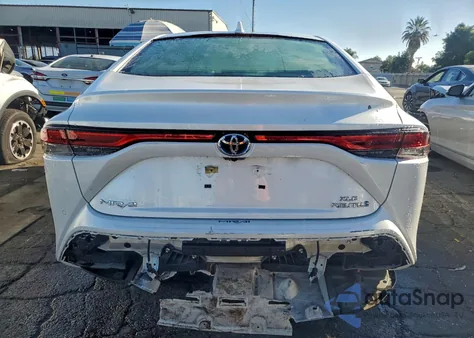 2021 Toyota Mirai Xle из США, поврежденный, VIN JTDAAAAA0MA001048